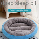 Four Seasons Pet Bed Cushion Round Warm Cathouse Doghouse